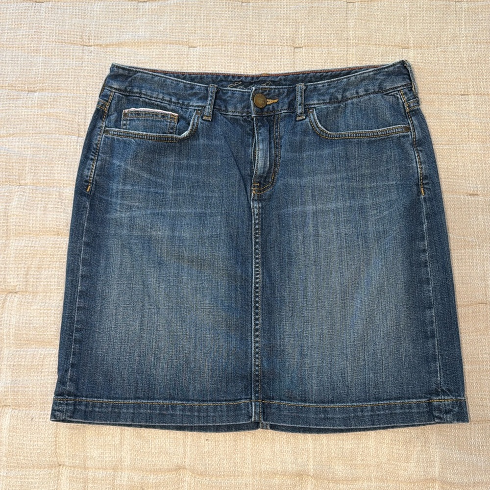 Eddie Bauer denim skirt size 6